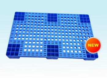 Pallet nhựa PL04LS Kích thước : 1000 x 600 x 100 mm